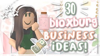 30 CREATIVE Bloxburg BusinessRoleplay Ideas Roblox Bloxburg💸 [upl. by Caren]