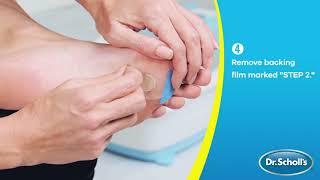 Dr Scholls  How To Use Callus Removers With Duragel® Technology [upl. by Yrallih74]