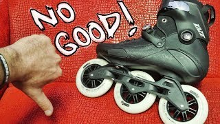 Triskates  whats worst about 3 wheel inline skates [upl. by Debee]