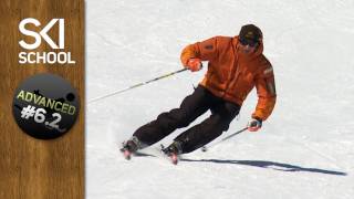 HOW TO CARVE on Skis  Advanced Ski Lesson 62  Carving [upl. by Lebazi]