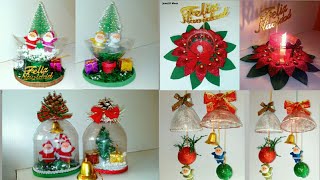 4 Manualidades Navideñas Con Material Reciclado  Adornos Navideños 2020 [upl. by Montford]