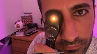 ASMR Eye Health Checks with 4 Ophthalmoscopes roleplay [upl. by Tressia894]