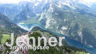 Berchtesgaden  auf den Jenner mit der Jennerbahn  Topausblick auf den Königssee [upl. by Moorish136]