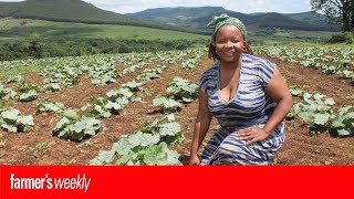 Potato farming Awardwinning farmer Zama Buthelezi shows us how [upl. by Akinajnat296]