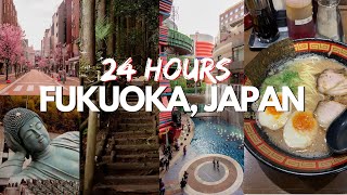 24 HOURS IN FUKUOKA JAPAN  temples shrines and the Land of Ramen [upl. by Waugh]