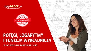 Potęgi logarytmy i funkcja wykładnicza [upl. by Vogel]