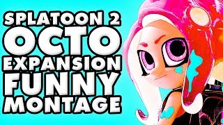 Splatoon 2 Octo Expansion Funny Montage [upl. by Neerhtak553]