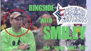 EXCLUSIVE INTERVIEW WITH quotGREEN SHIRT GUYquot SMILEY  WWE FAN AXXESS 2017 [upl. by Erodavlas]