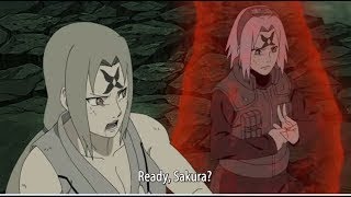 Byakugou No Jutsu  Tsunade and Sakura Double Summoning  Katsuyu at the Battlefield [upl. by Amapuna639]