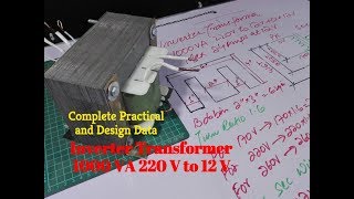 How to Make an Inverter Transformer 1000 VA 220 Volt to 12 Volt  Homemade Step Down Transformer [upl. by Ettore108]