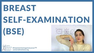 HOW TO PERFORM A BREAST SELFEXAMINATION BSE  Cancer Ed amp Res Institute CERI [upl. by Zed887]