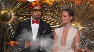 OSCARS 2016  Olivia Wilde amp Ali G Hilarious Racism SpeechRemix [upl. by Margret]