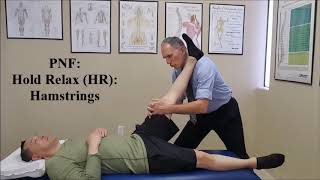 Proprioceptive Neuromuscular Facilitation PNF Stretch  Hold Relax HR [upl. by Jammal]