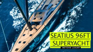 Tour the 96ft carbon superyacht Seatius from Southern Wind  Yachting World [upl. by Benni]