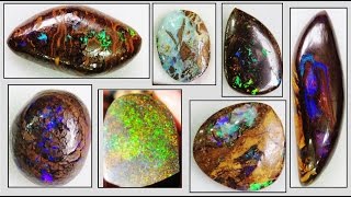 BOULDER OPALS  How to Find and Identify  Liz Kreate [upl. by Ennovart]