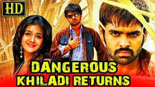 Dangerous Khiladi Returns HD South Indian Hindi Dubbed Movie  Ram Pothineni Isha Sahani [upl. by Liauqram]