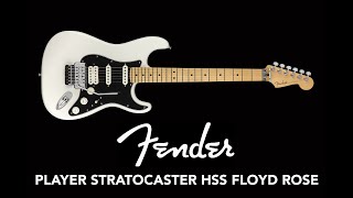 Fender Player Stratocaster HSS Floyd Rose  Demo [upl. by Netaf]