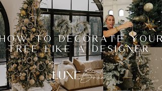 How to Decorate Your Christmas Tree Like a Designer [upl. by Nanerb]