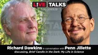 Richard Dawkins in conversation with Penn Jillette at Live Talks LA [upl. by Dirk]