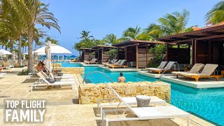 HYATT REGENCY ARUBA  Beachfront Family Resort  Full Tour in 4K [upl. by Nnylhsa48]