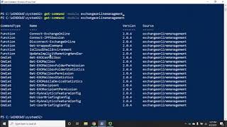 Connecting to Exchange Online in PowerShell [upl. by Nat]