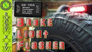 Brake Light Flasher  Strobe Module How To Install GS100A [upl. by Gillett]