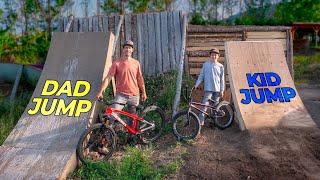 Building our NEW Backyard Dirt Jump Line [upl. by Nivram479]