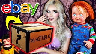 I Bought ANOTHER Haunted Mystery Box From Ebayit was a bad idea [upl. by Suzette]