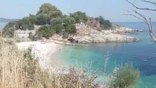 Kassiopi Corfu Greece Beaches Where to hoilday on Corfu [upl. by Deni]