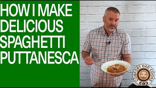 Best Spaghetti Puttanesca Recipe How I Make Spaghetti Puttanesca [upl. by Risteau]