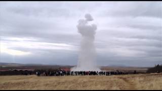 Strokkur Geyser Iceland [upl. by Suter746]