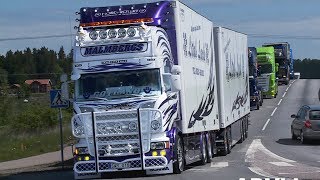 Malmbergs  Scania V8  Strängnäs Truck Meet [upl. by Stimson961]