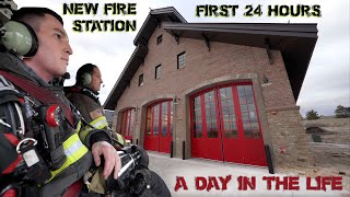 First 24 Hours in a New Fire Station  A Day in the Life [upl. by Poland]