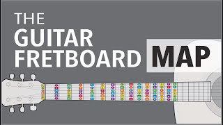 The guitar fretboard MAP [upl. by Oilcareh]