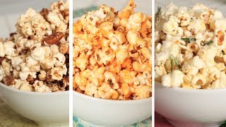 Flavoured Popcorn  3 Delicious Ways [upl. by Eanej365]