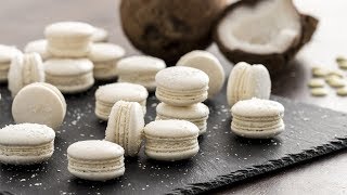 Coconut Macarons [upl. by Etnaud60]