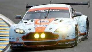 Le Mans 2013 crash Aston Martin driver Allan Simonsen killed in crash [upl. by Mckay41]