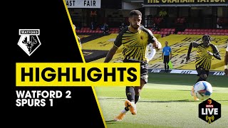 QUINA’S ROCKET  WATFORD 21 SPURS EXTENDED HIGHLIGHTS [upl. by Ahsikad784]