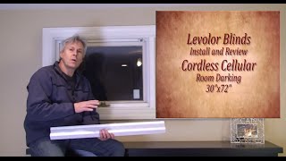 Levolor Blinds Easy Install and Review [upl. by Razal]