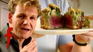 Gordon Ramsay Shows How To Cook A Beef Fillet  The F Word [upl. by Suez]