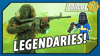 Fallout 76  Legendary Weapons Guide  The BEST Legendary Effects in 2021 [upl. by Adnuhsar888]