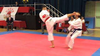 Shotokan Karate Kumite Highlights [upl. by Leeda105]