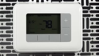 How to program schedules on the T3 thermostat  Resideo [upl. by Lauber]