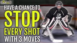 ICE HOCKEY GOALIES  Stop Every Shot With These 3 Moves 🏒 [upl. by Harrow448]