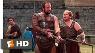 A Funny Thing Happened on the Way to the Forum 1966  Gladiator Training Scene 910  Movieclips [upl. by Daren]