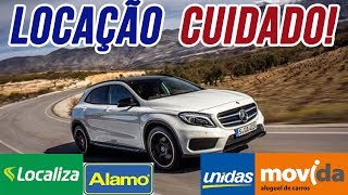 NAO ALUGUE CARRO EM VIAGENS ANTES DE VER ESSE VIDEO Localiza Hertz Movida Avis [upl. by Larine]