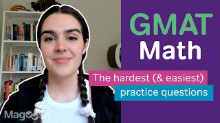 The Hardest and Easiest GMAT Math Practice Questions on the Exam [upl. by Llednav367]