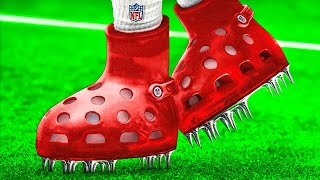 CRAZIEST Cleats In NFL History [upl. by Ahsemat]