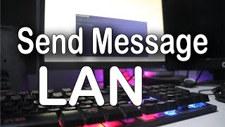 How To Send Messages On Lan Using CMDCommand Prompt [upl. by Oilut]