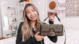 fendi baguette review  3 month wear and tear how to clean etc [upl. by Artnoed95]